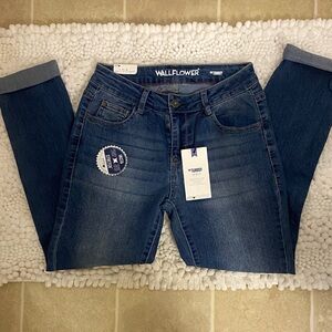 Wallflower Women's Dark Blue Skinny Jeans